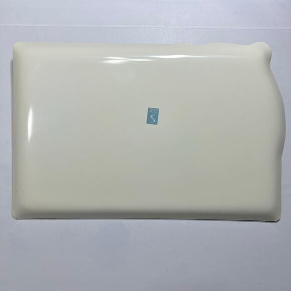 Mid Century Stotter Settings Blue Green Molded Plastic Hippo Serving Tray Op Art - Picture 2 of 13